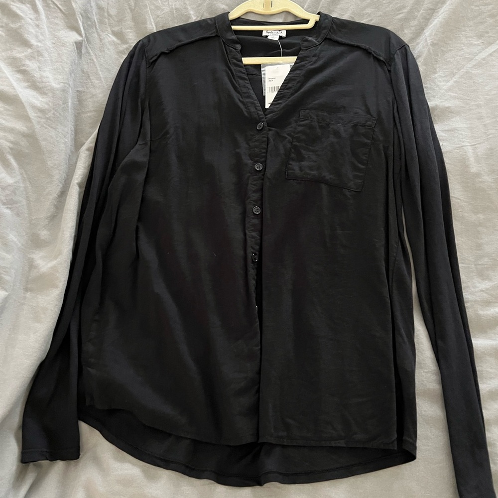 New with tags Splendid black blouse size XS